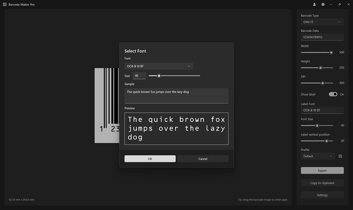 Barcode Maker Pro screenshot 2